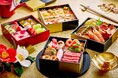 【名古屋】ホテルシェフ監修!和洋ともに楽しめる、作り立てが自慢のおせちとホテル初スイーツ重!開業10周年の感謝を込めた特典付き「できたておせち~音緒(NEO)~」「スイーツ重~あまみの結(YUI)~」