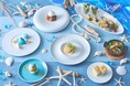 【横浜・新浦安】青い世界の美しさに魅了されるフォトジェニックな空間で“フォトブース・プリント撮影機”などの演出と共に楽しむイタリアンコース 【Ristrante Mare Blu】夏季限定オープン