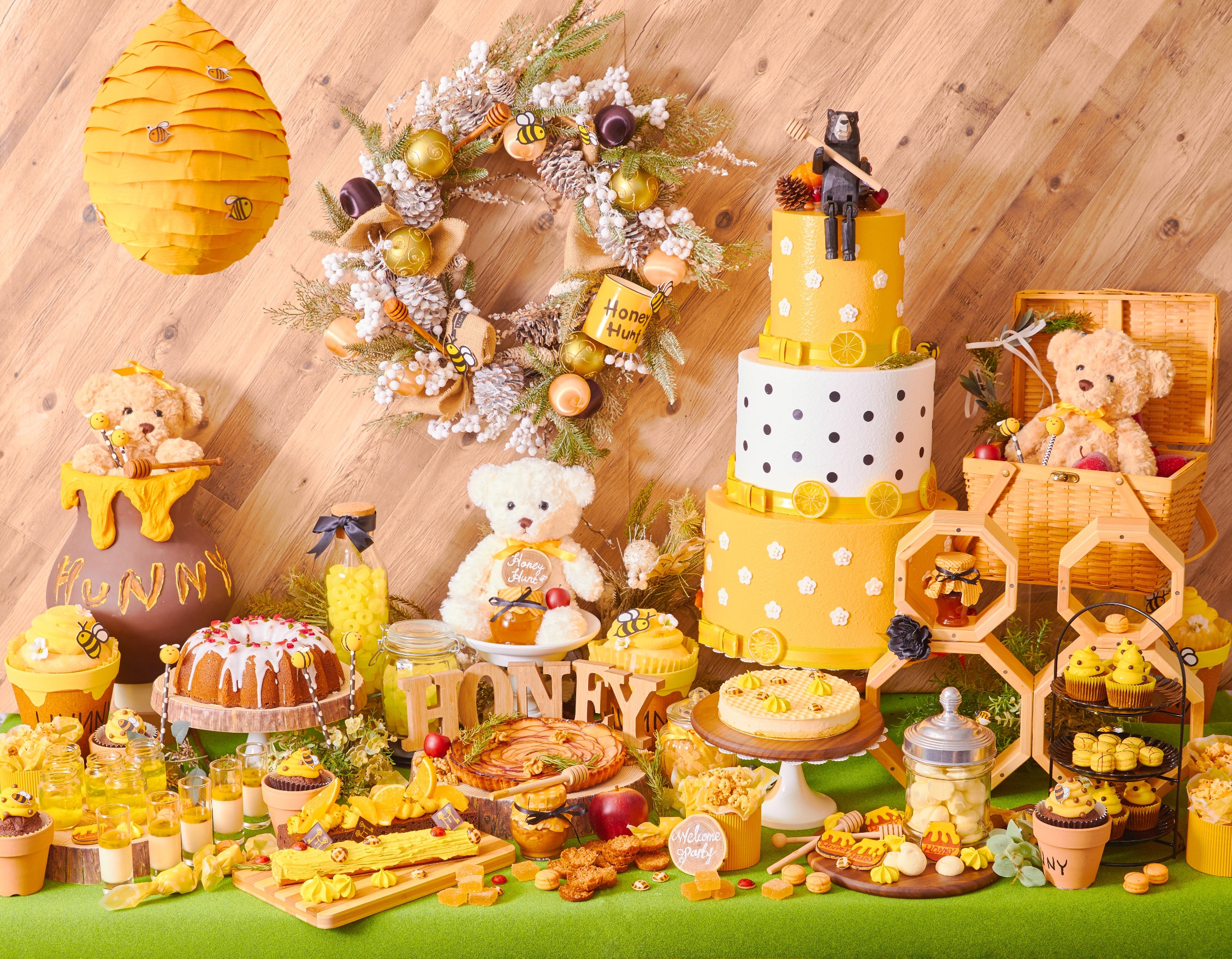 結婚式場を限定解放 はちみつスイーツ 軽食が食べ放題の ハニーハント デザートブッフェ 開催 ベストブライダルのプレスリリース 結婚式場を限定解放 はちみつスイーツ 軽食が食べ放題の ハニーハント デザートブッフェ 開催 ベストブライダルのプレスリリース