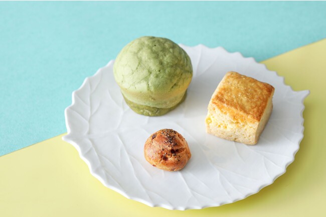 ▲スコーン／グジェール／宇治抹茶のメロンパン　イメージ