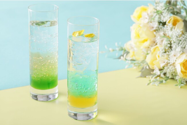 ▲オリジナルノンアルコールカクテル2種　イメージ