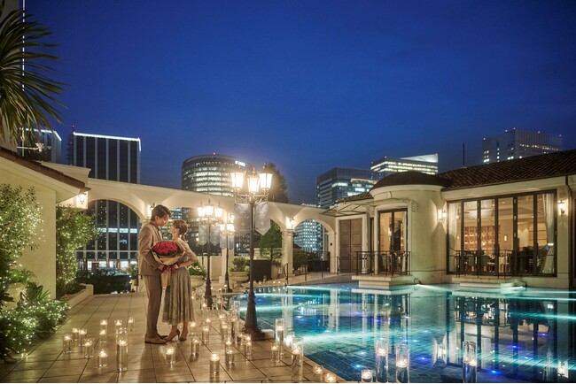 チャペル横の空中庭園イメージ チャペル横の空中庭園イメージ