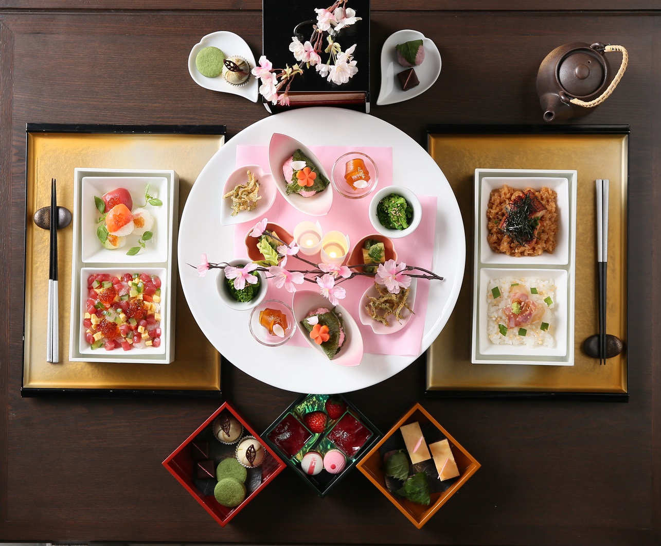 店内でお花見気分を味わえる 平日ランチ限定 春のセレクトランチボックス ベストブライダルのプレスリリース