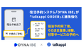 ダイナテック、『DYNA IBE』で付帯サービスの予約・手配システム「talkappi ORDER」との連携を開始