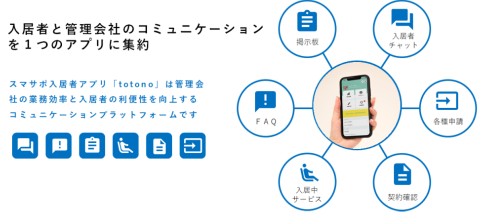 入居者アプリ「totono」が「IT導入補助金2021」の対象ツールに認定されました