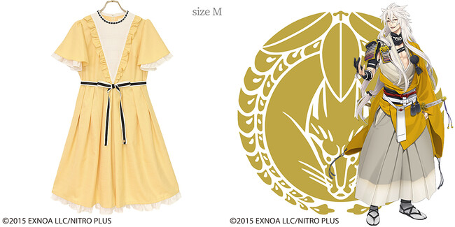 刀剣乱舞ONLINE　Melody BasKet　ヘアリボン　三日月宗近　未使用 刀剣乱舞ONLINE×Melody BasKet】コラボアイテム受注受付START