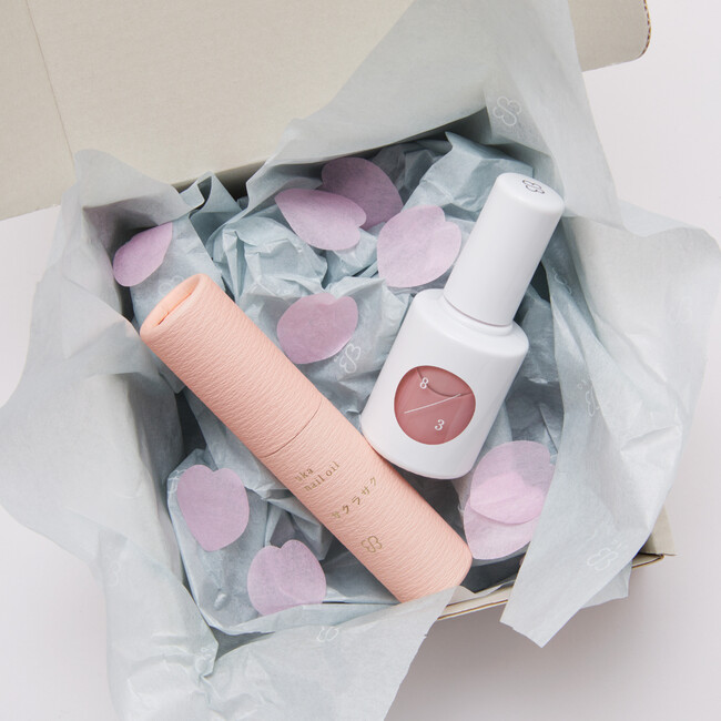 uka pink study three 7/3 8/3とuka nail oil サクラサクの発売を記念 