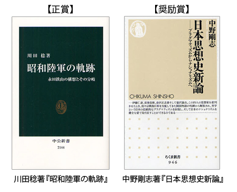第21回 山本七平賞 受賞作が決定 正賞は川田稔著 昭和陸軍の軌跡 奨励賞に中野剛志著 日本思想史新論 株式会社php研究所のプレスリリース