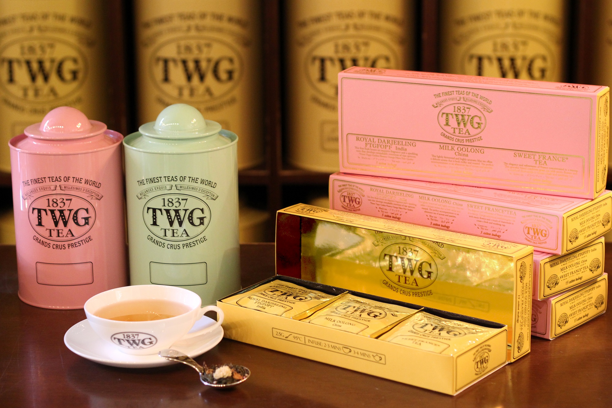 新商品】TWG Teaが日本限定品『 Spring Romance Tea Selection』を発売