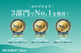 【転職AGENT Navi】「転職エージェント紹介サービスについてのインターネット調査」において3冠(3部門1位)達成
