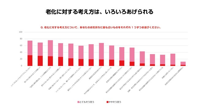 老化に対する考え方 老化に対する考え方