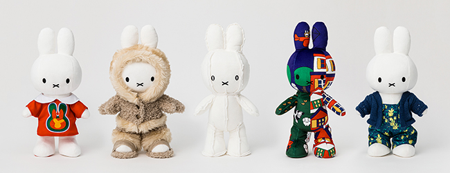 ミッフィー65周年記念限定学生デザインMiffy Tenangoぬいぐるみ