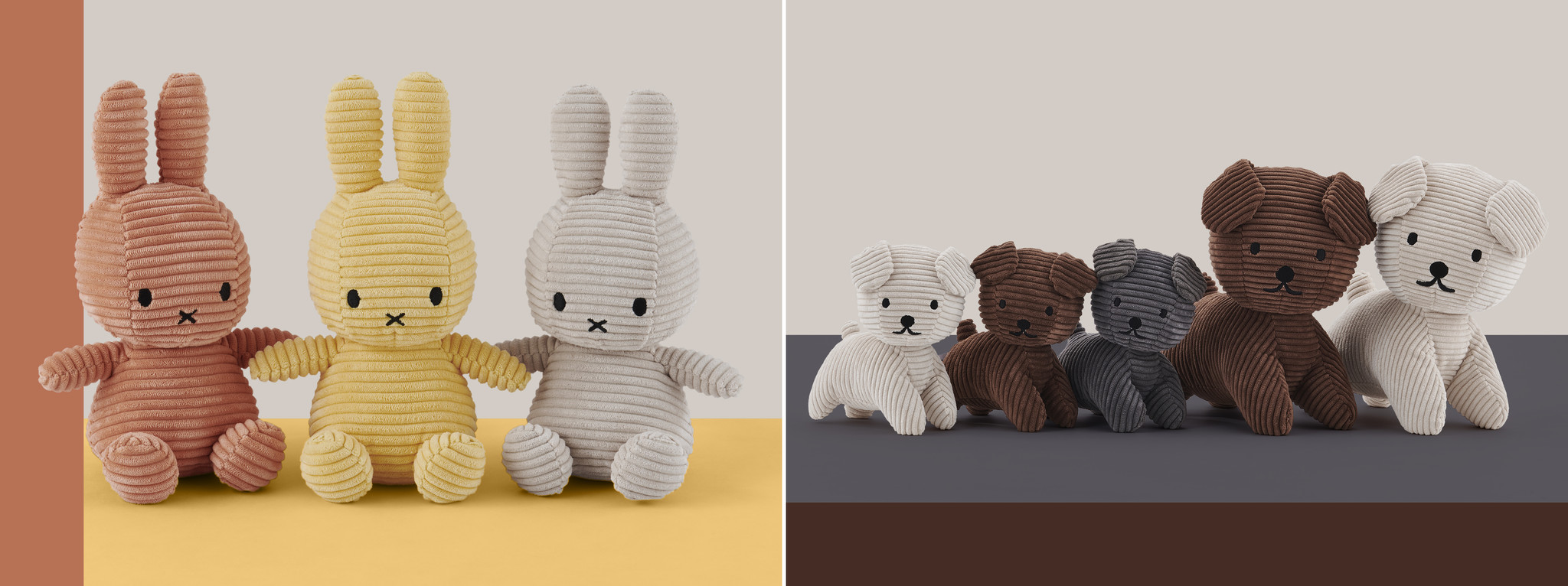 大人にも子どもにも大人気の Miffy Corduroy Collection よりミッフィーとスナッフィー の新作が登場 株式会社マークスインターナショナルのプレスリリース