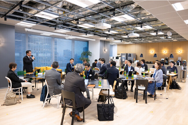 2023年12月5日、旭化成株式会社が運営するデジタル共創ラボ「CoCo-CAFE」にて、 キックオフミーティングを実施