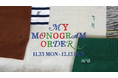 トゥモローランドで特別な一枚を。あなただけの刺繍オーダー『MY MONOGRAM ORDER』