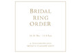 【10月30日（木）〜11月9日（日）開催】トゥモローランド 渋谷本店で「BRIDAL RING ORDER（ブライダルリングオーダー）」フェアを開催