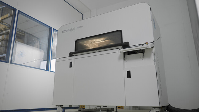 ストラタシスのH350 3Dプリンタを合計6台導入することで、Goetz社はヨーロッパ地域におけるSAFテクノロジーのリーディングサービスビューローとして位置づけられる。(写真：BUSINESS WIRE)