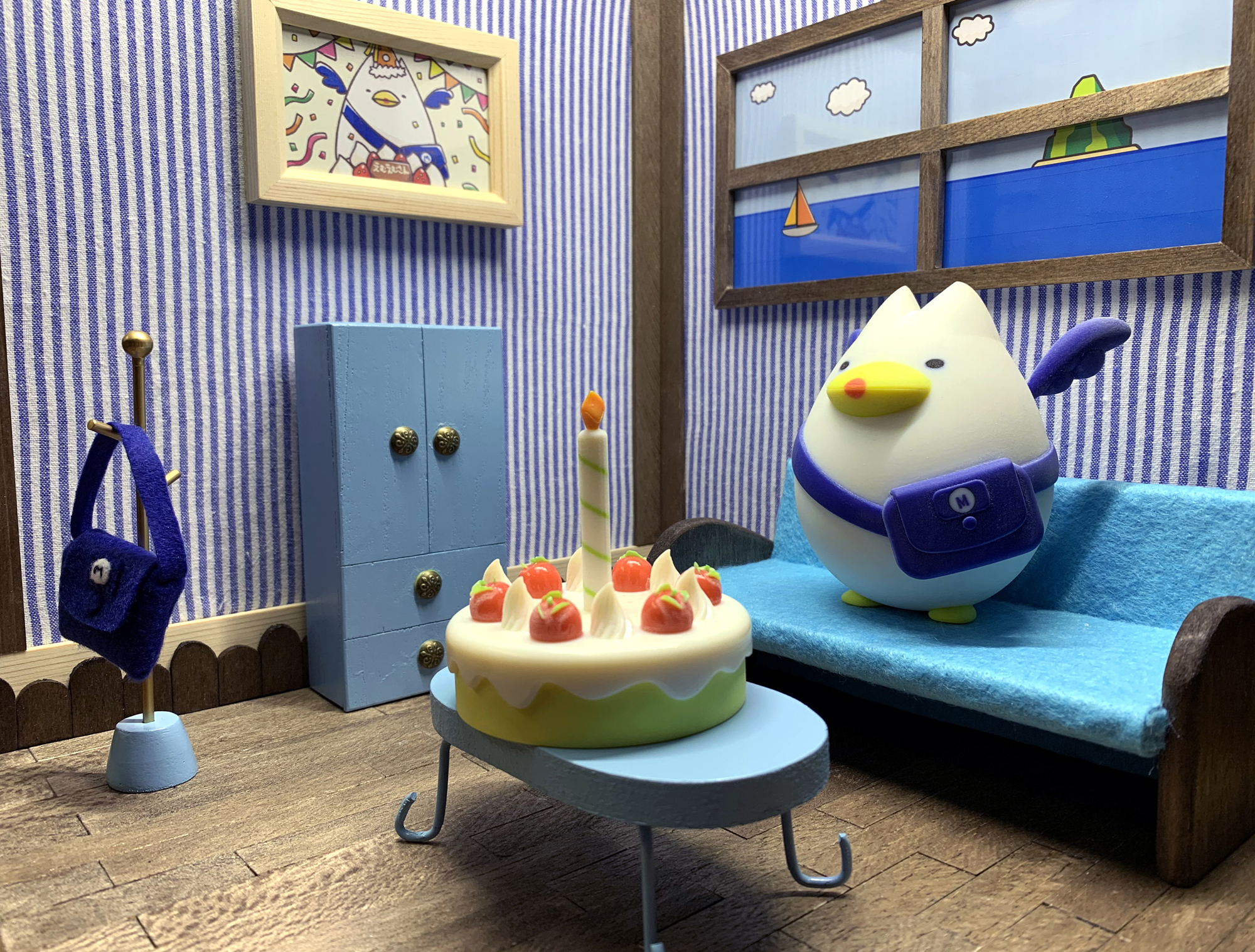 みなとみらい線キャラクター えむえむさん お誕生日記念の えむえむさん 人形と バースデーケーキ 制作にストラタシスのフルカラー3d プリンタ J850 が採用 株式会社ストラタシス ジャパンのプレスリリース
