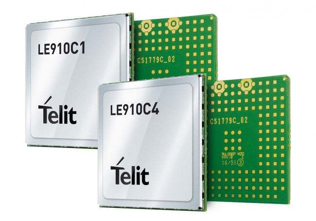 Telit LE910C1-APおよびLE910C4-APモジュール