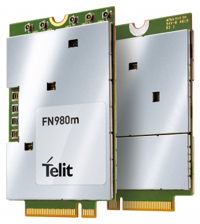 Telit FN980m 5Gデータカードモジュール