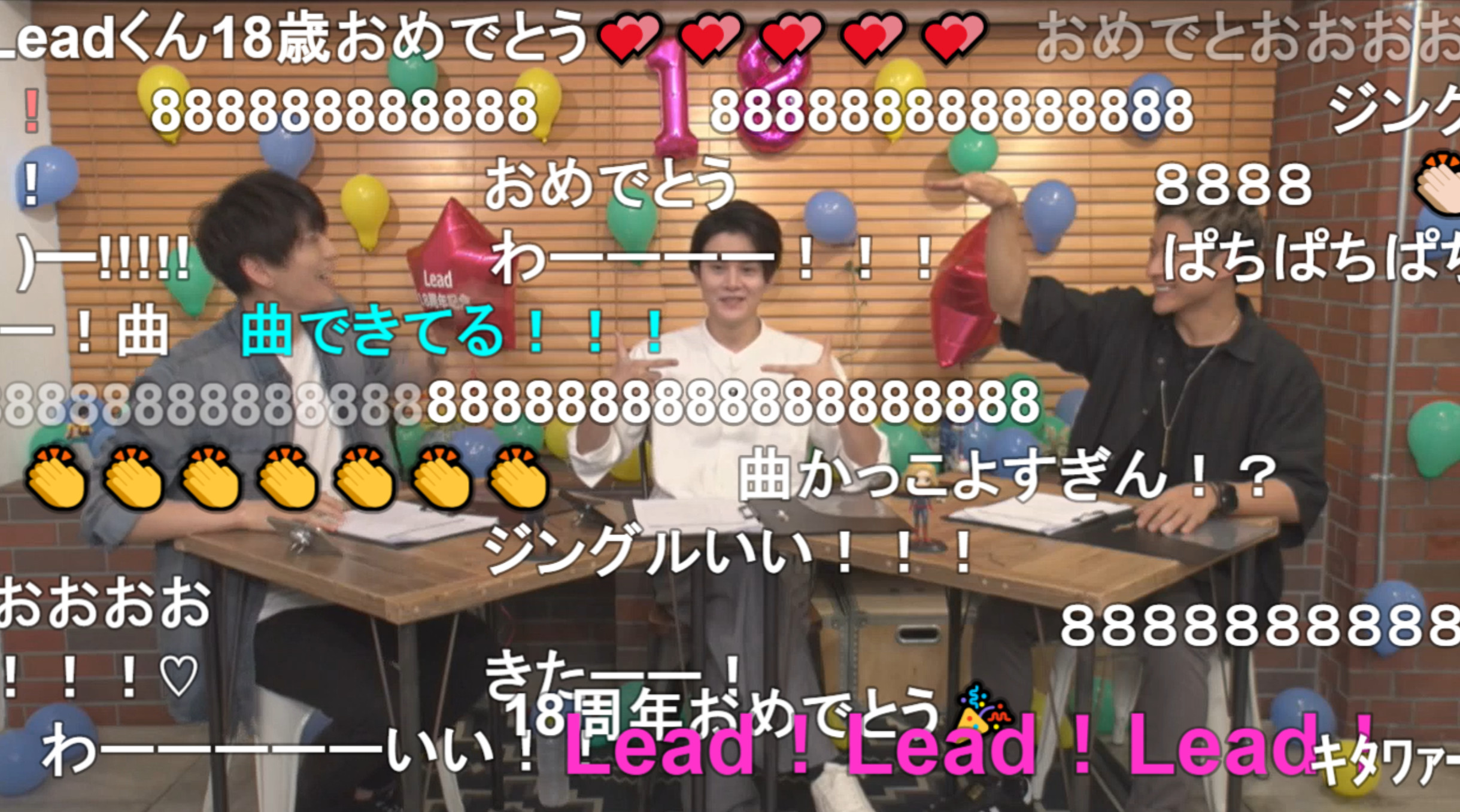 Lead生搾りch 18th Anniversary Special 一週間で公約通りのテーマソングが完成 33枚目シングル Tuxedo タキシード も発表 ニコニコチャンネルのプレスリリース