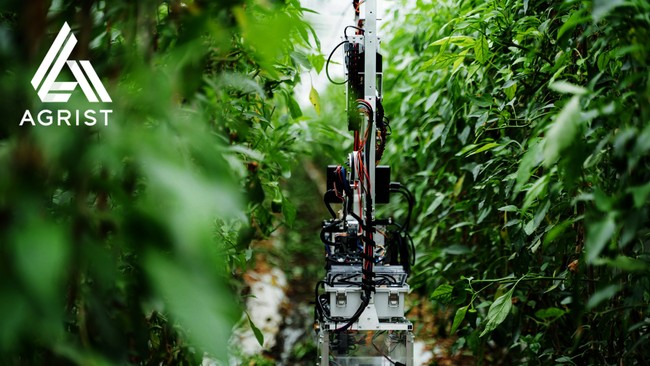 非接触型の農業ロボット