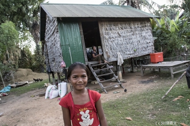カンボジアの農村部子どもの家