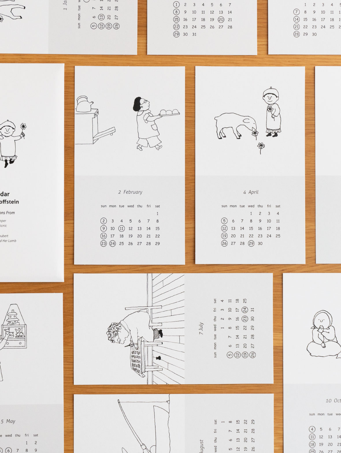 M.B.ゴフスタインの絵本からとっておきをセレクト！2020イラスト・カレンダー発売