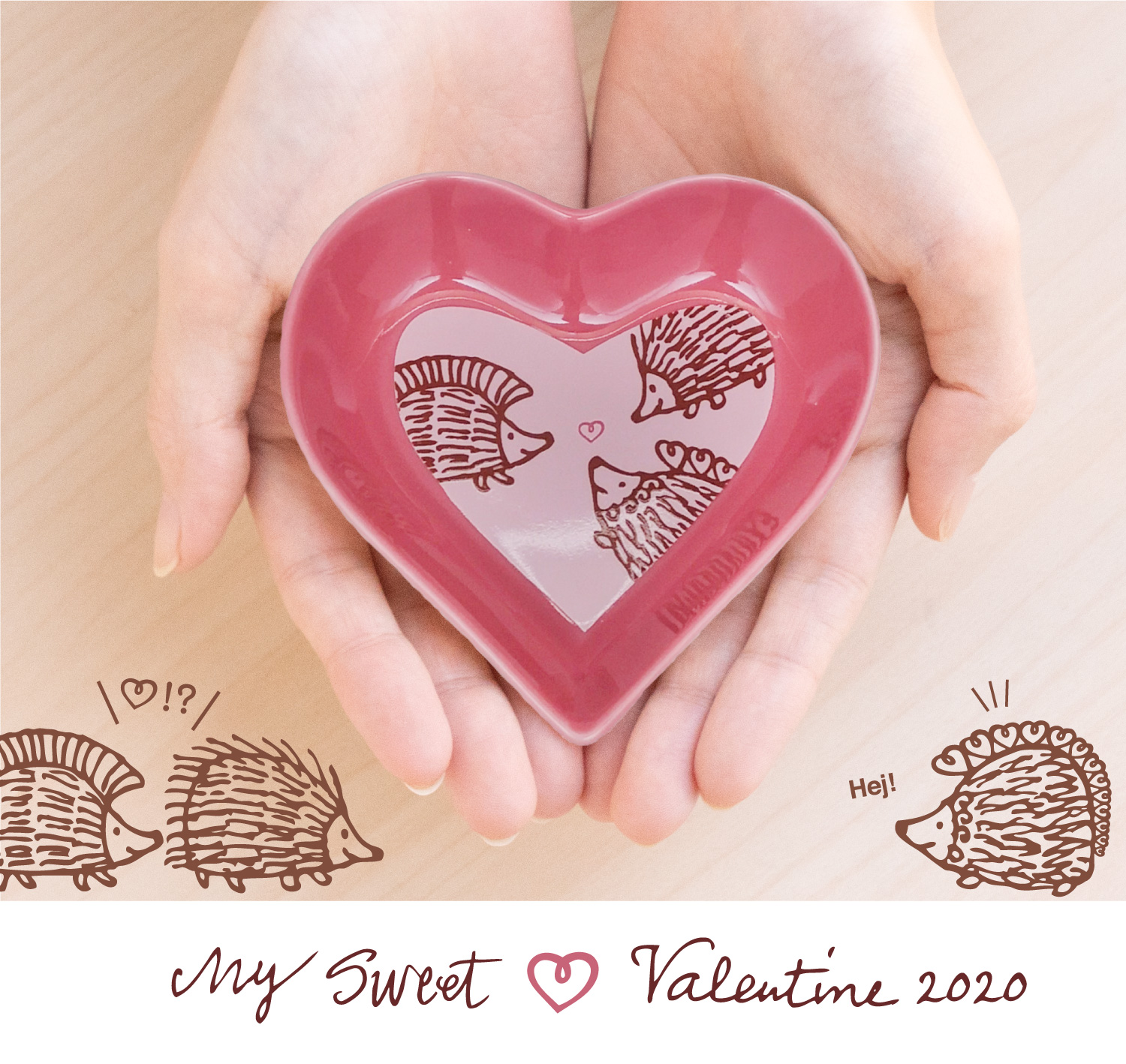 スウェーデン陶芸家リサ・ラーソンの「My Sweet (ハート)Valentine 2020」発売スタート！