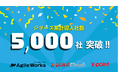 エイトレッドのワークフロー、シリーズ累計導入社数5,000社を突破!