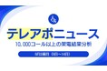 【初期費用0円のテレアポ代行サービス】「アポ100」の営業ハックが6月2週目の「テレアポ分析レポート」を公開!