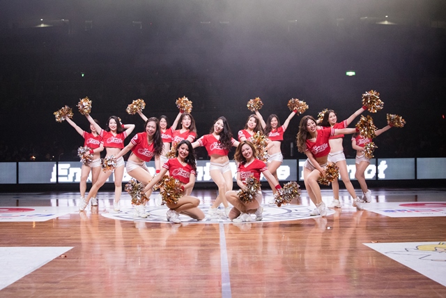 大阪エヴェッサ 2016-2017シーズンダンスチーム「bt」メンバー