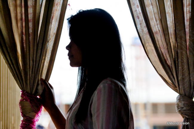 売春宿でからだを売りものにされた少女（カンボジア、ルース・16歳）