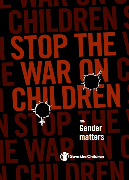 国際NGOセーブ・ザ・チルドレン 報告書『子どもに対する戦争を止める2020：ジェンダーと紛争』を発表