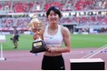 第110回日本陸上競技選手権大会で アットホーム所属の女子棒高跳・諸田実咲選手が優勝