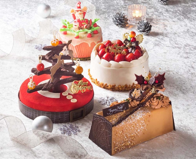 横浜ベイホテル東急 全5種のホテルメイドクリスマスケーキ 新作ケーキはフォトジェニックな サンタ ツリー 株式会社東急ホテルズのプレスリリース