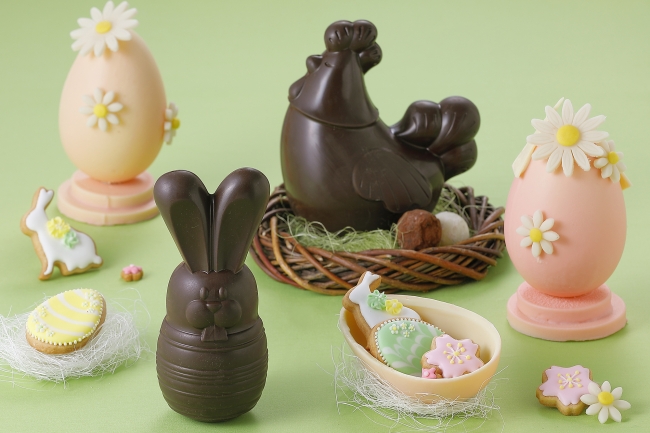 スイーツで祝う イースター カラフルな卵やうさぎのチョコレートが初登場 株式会社東急ホテルズのプレスリリース