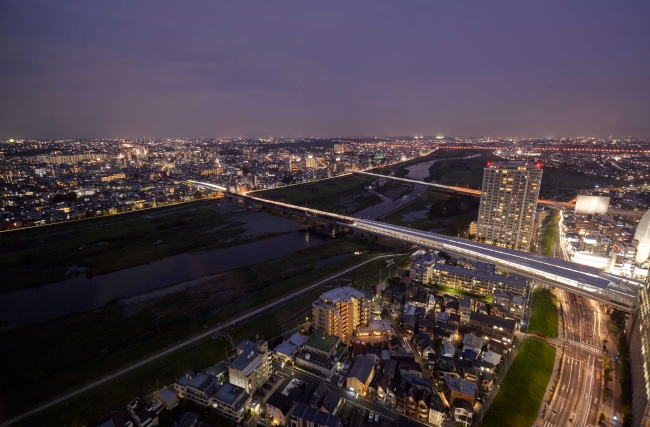 二子玉川エクセルホテル東急からの夜景