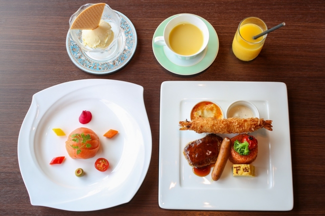 小学生向け夕食、プチコース