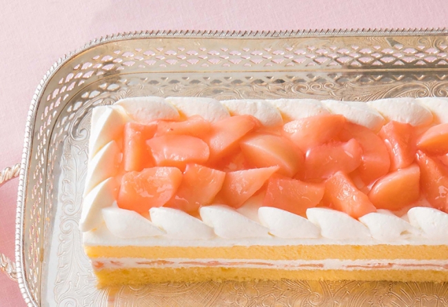 ※桃のショートケーキ　イメージ