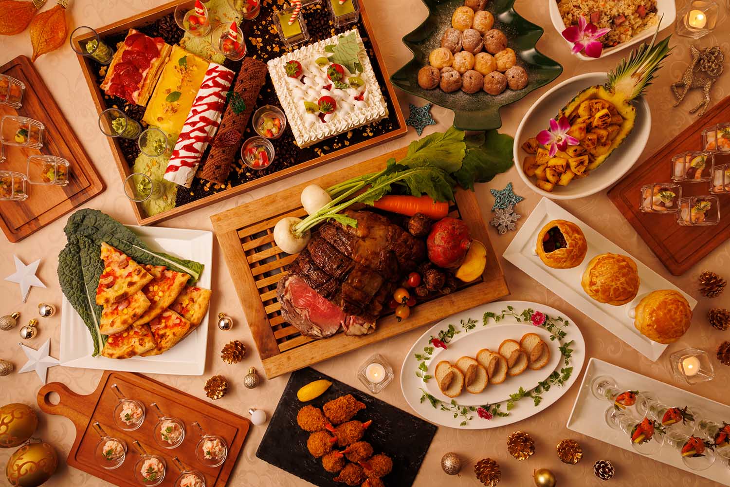 ザ パーク フロント ホテル アット ユニバーサル スタジオ ジャパン ウィンター クリスマスブッフェ 株式会社東急ホテルズのプレスリリース