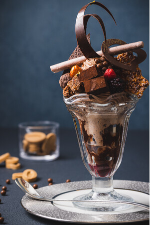 バレンタインパフェ バレンタインパフェ