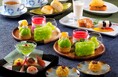 松江に息づく茶の湯文化と旬の果実にときめく。みずみずしいシャインマスカットを味わい尽くすアフタヌーンティーを期間限定で開催！
