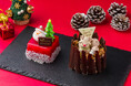 大阪の夜を甘く彩る サンタとブッシュドノエル。パティシエがデザインした2つのクリスマスケーキがお部屋で楽しめるクリスマスの宿泊プランを販売！