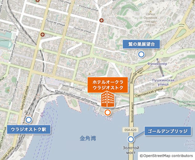 ウラジオストク地図