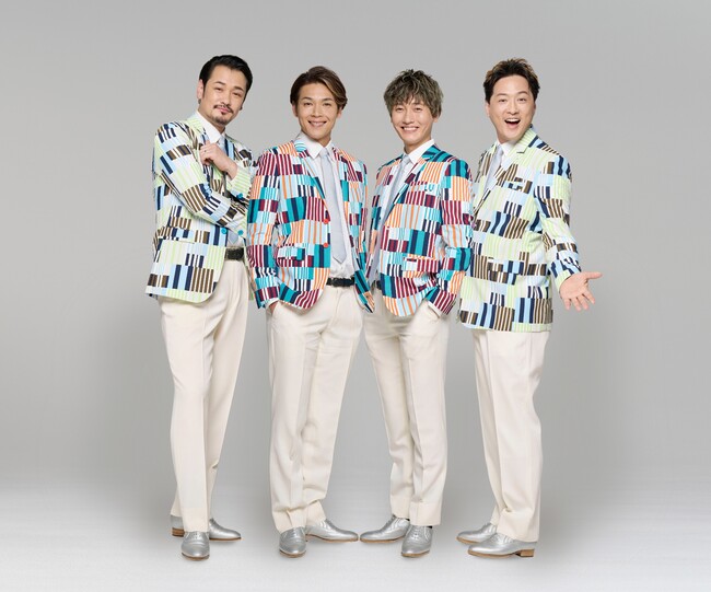 ＜写真＞純烈／（右から）酒井一圭・後上翔太・白川裕二郎・小田井涼平