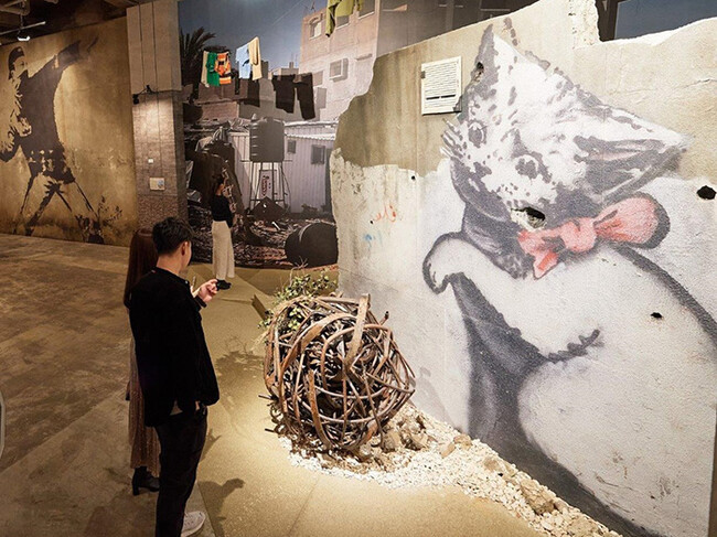 街並み再現※展示写真は東京会場 街並み再現※展示写真は東京会場