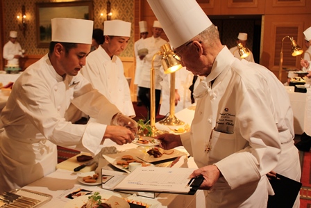 ホテルオークラ東京料理コンクール開催の様子（2014.9月）