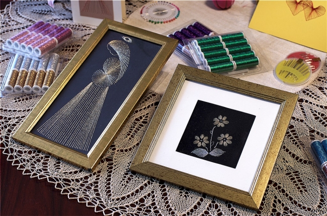 金糸の刺繍体験 イメージ