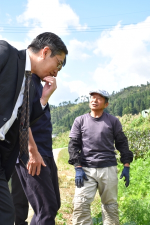 「おかひじき」生産地訪問